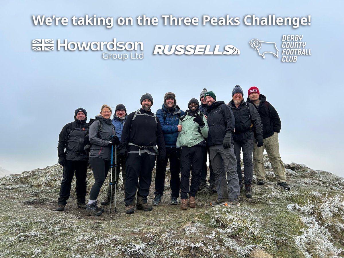 A team from Howardson Group is preparing to take on the formidable National Three Peaks Challenge in memory of our much-missed colleague, Joe Emery, who sadly passed away in July last year.

Read more here ➡️ huntergrinders.com/news/howardson…