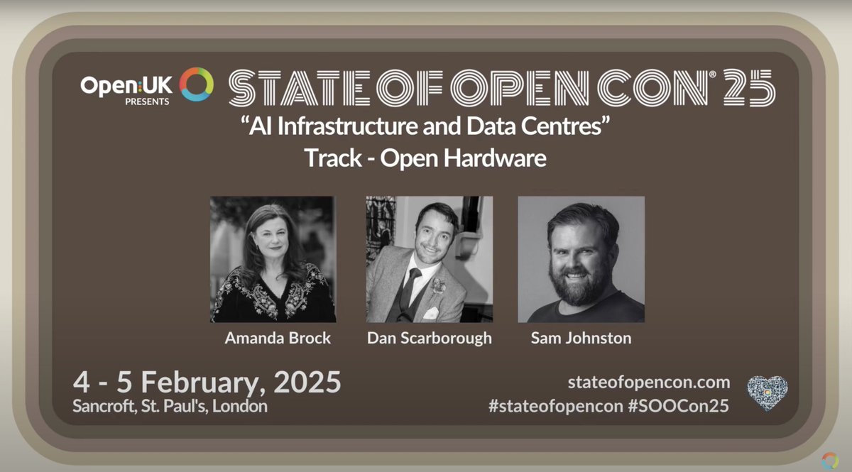 SteliaAI's tweet image. AI, Data Centers & Open Software: The Future at Scale 🚀
Insights on:
⚡ Deploying #AI at gigawatt scale
🌍 Building a ubiquitous #compute infrastructure for #distributedAI
💡 The role of #opensoftware in keeping the UK competitive
Watch now:🔗youtube.com/watch?v=ysbcQU…