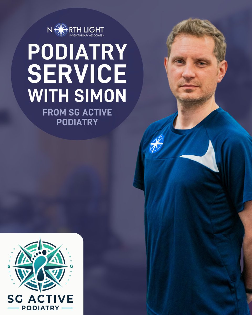 North Light Physiotherapy Associates (@northlightphys) on Twitter photo Booking is still available with Simon! 👣
As part of SG Active Podiatry, Simon offers expert foot care at North Light Physiotherapy. Whether it’s heel pain, custom orthotics, or shin pain—get those nagging foot problems sorted!
📧 admin@northlightphysio.co.uk
📞 01480 660 663 Booking is still available with Simon! 👣
As part of SG Active Podiatry, Simon offers expert foot care at North Light Physiotherapy. Whether it’s heel pain, custom orthotics, or shin pain—get those nagging foot problems sorted!
📧 admin@northlightphysio.co.uk
📞 01480 660 663