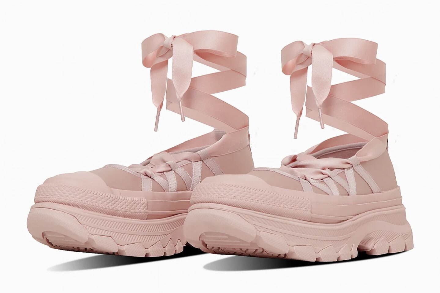 コンバース オールスター トレックウェーブ BL OX バレエ Converse Japan Enters the Balletcore Space with Chunky All