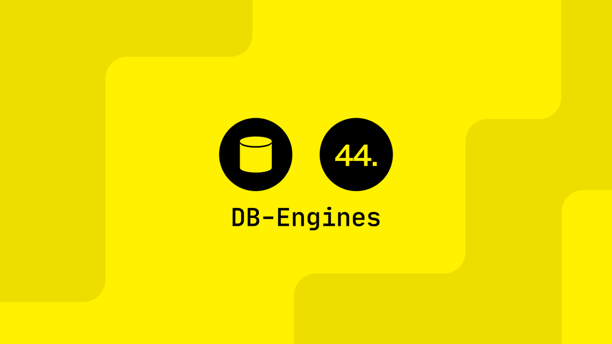 DuckDB (@duckdb) on Twitter photo 📈 Overnight, DuckDB moved up 7 positions in the DB-Engines Ranking to position 44 🎉 📈 Overnight, DuckDB moved up 7 positions in the DB-Engines Ranking to position 44 🎉