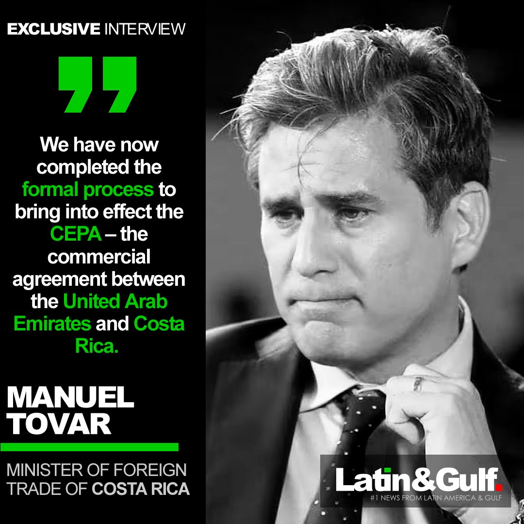 Historic! 🇨🇷🤝🇦🇪 The Costa Rica–UAE CEPA comes into effect April 1st. We spoke exclusively with <a href="/Manuel_Tovar_R/">Manuel</a> , Costa Rica’s Minister of Foreign Trade, on this milestone deal. #CEPA #UAE #CostaRica #TradeDeal
Full interview at: lnkd.in/dGBuYYPK