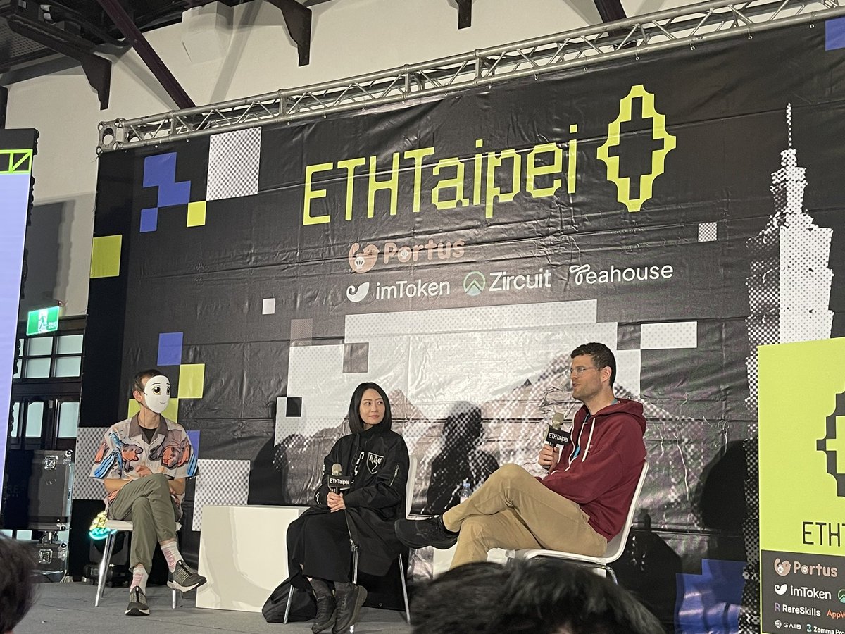 jeffishjeff's tweet image. Anyone at ETHTaipei?