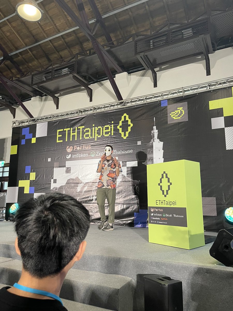 jeffishjeff's tweet image. Anyone at ETHTaipei?