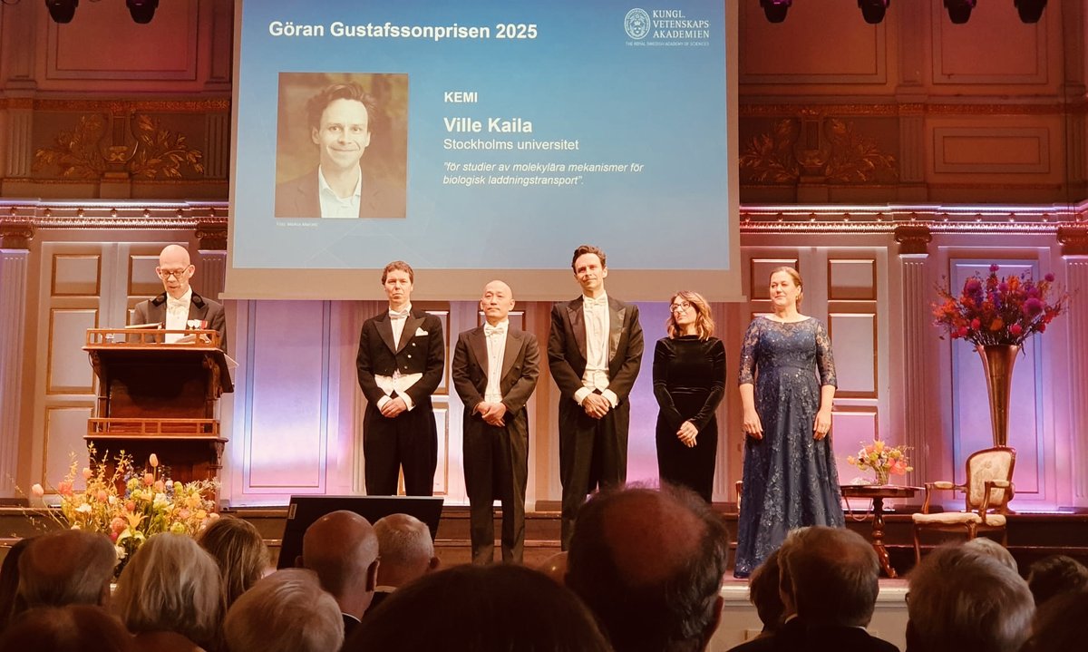 TheKailaLab's tweet image. Thank you Royal Swedish Academy for the wonderful Prize award celebrations! 🎉🍾