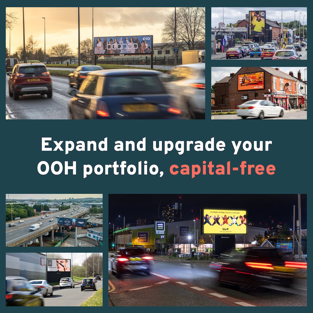 Are you a media operator looking to expand and digitise your OOH portfolio? Partnering with Wildstone can help you achieve this - without capital investment. Our model enables media operators to accelerate growth and enhance revenue.
 
Explore the benefits on our new webpage: