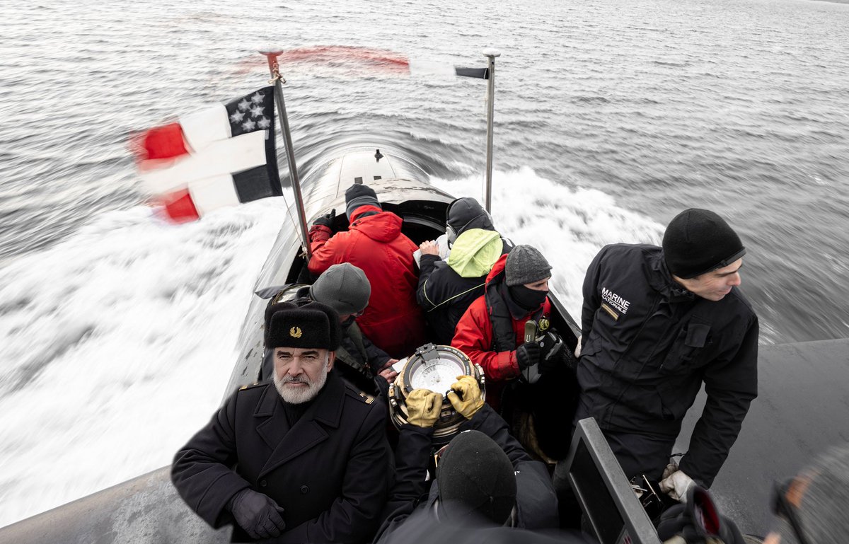 Ewan Lebourdais ⚓️ (@ewan_foto) on Twitter photo Nouvelle patrouille pour le SNLE « Le Terrifiant ».
Ce matin, au départ de #Brest, non sans émotion, nous avons eu l’honneur d’embarquer le commandant Ramius.
La <a href="/MarineNationale/">Marine nationale</a> veille ! ⚓️ Nouvelle patrouille pour le SNLE « Le Terrifiant ».
Ce matin, au départ de #Brest, non sans émotion, nous avons eu l’honneur d’embarquer le commandant Ramius.
La <a href="/MarineNationale/">Marine nationale</a> veille ! ⚓️