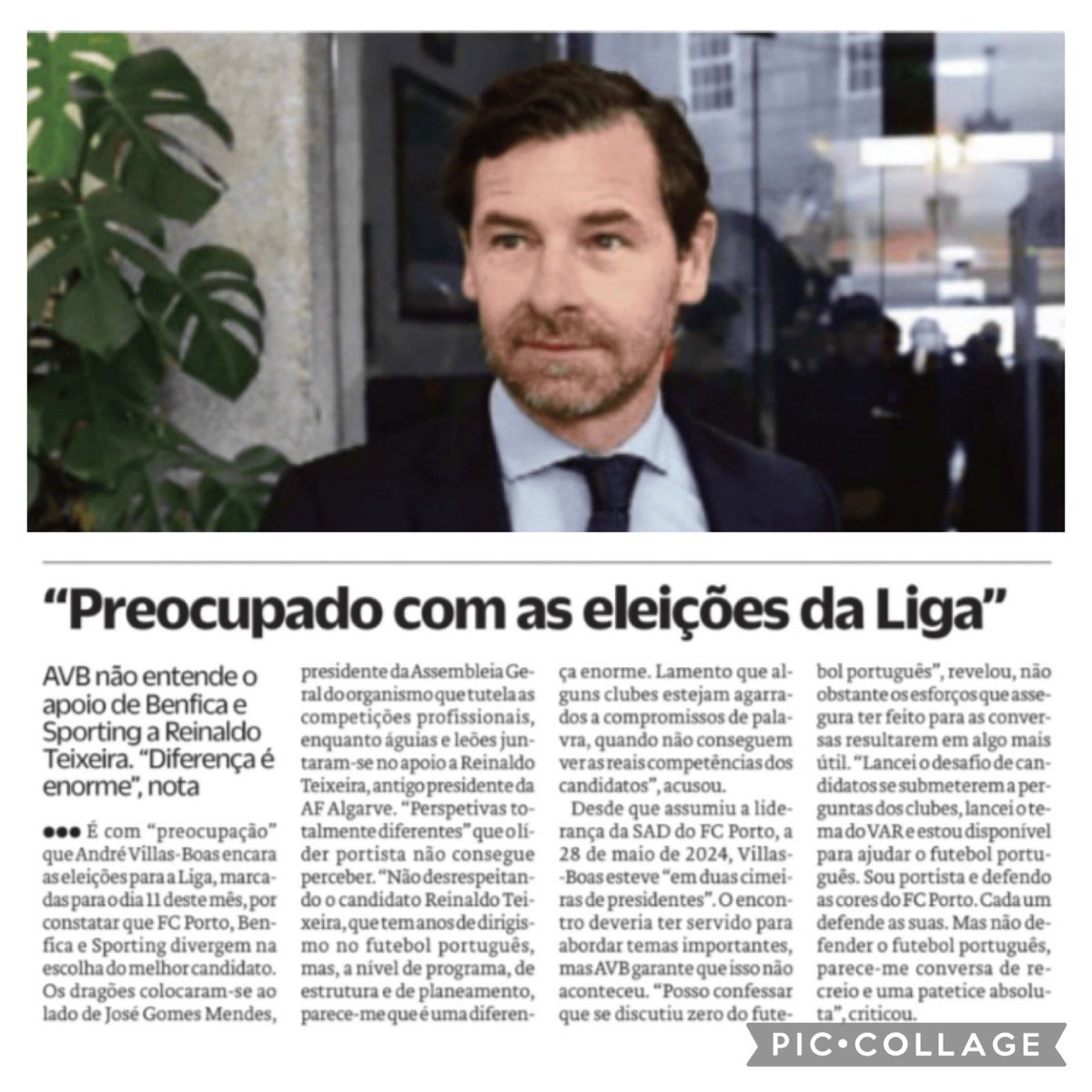 ariseternum24's tweet photo. 📣 AVB vai percebendo que está sozinho, não pode é demorar muito. 

- AVB não entende o apoio do sporting e benfica ao candidato do Algarve, para a presidência da Liga.

- Lamenta também, que não tenha sido possível sujeitar os candidatos a perguntas sobre os seus programas.

Aos poucos, AVB vai sofrendo um choque de realidade e verifica que o nós contra eles não é mera narrativa, mas modo de sobrevivência.