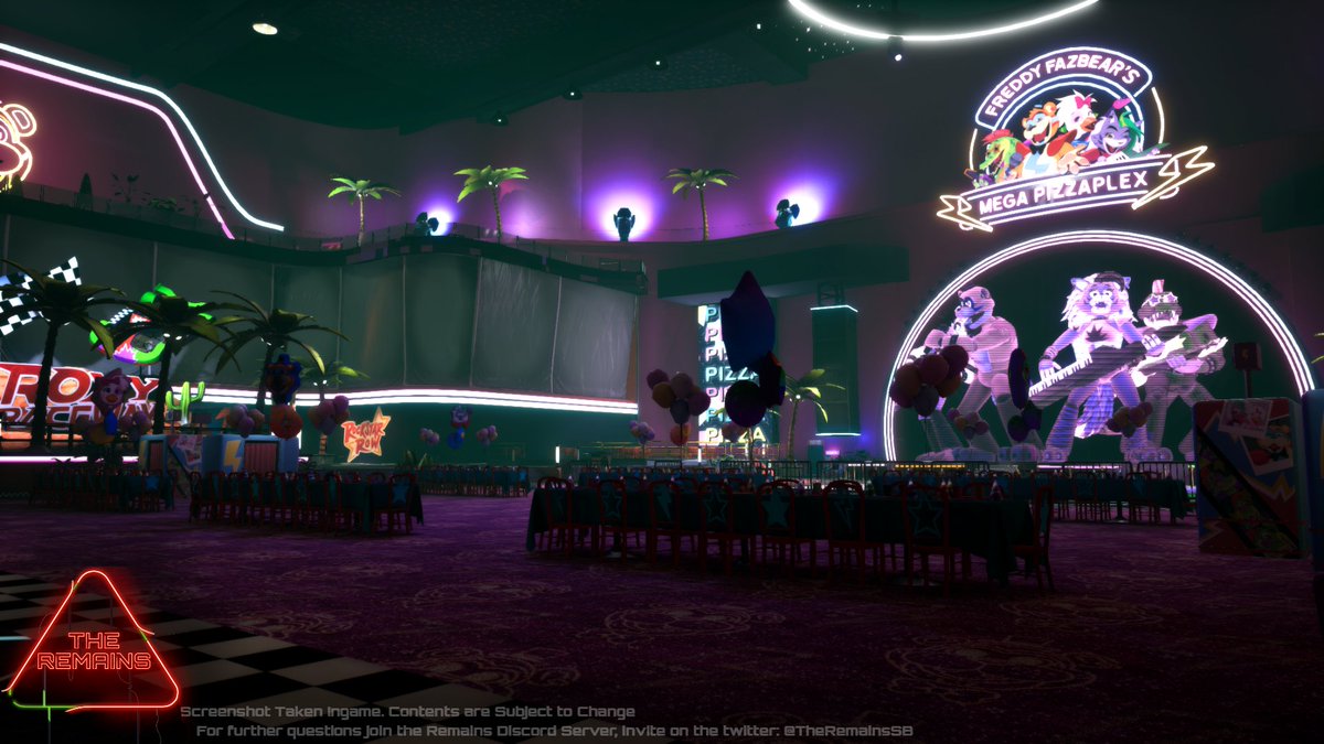 Hey Remains fans! 👀 

With Patience, comes Presents! And oh boy do we love presents! 🎁 

Here's an exclusive look at 4 new uncovered Remains Locations you can expect to be playing in! 🎮🐻

#fnaf #securitybreach #AprilFoolsDay