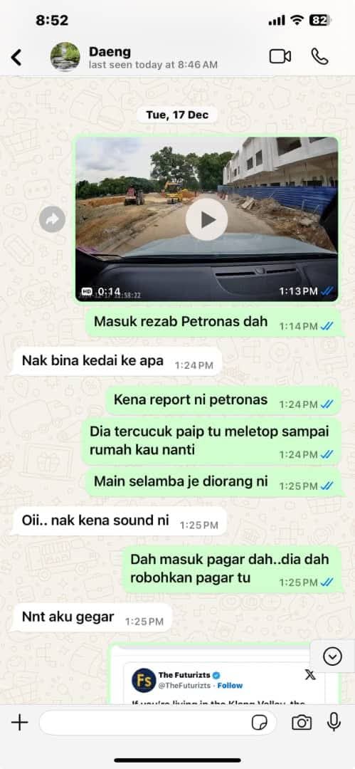 DrMasIindaSis's tweet photo. Hai @AmirudinShari 😁

Isu letupan PETRONAS di Putra Heights. SEJAK 17 DISEMBER lagi penduduk dah risau &amp; mengadu. Hang tidur ke selama ni ? https://t.co/Yyfkz61UEU