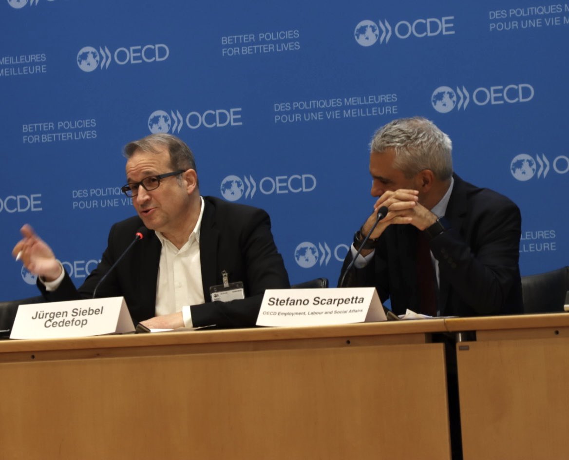 OECDEduSkills's tweet photo. Happening now!

Industries are evolving, and apprenticeships must evolve with them. 

Experts are discussing how apprenticeships are expanding into emerging fields at the Cedefop-OECD Symposium  https://t.co/7jDUCJ9Prw

#OECDCentre4Skills 
#ApprenEU
@ElianaCarranza @stescarpetta https://t.co/LkN7GwFFZ2