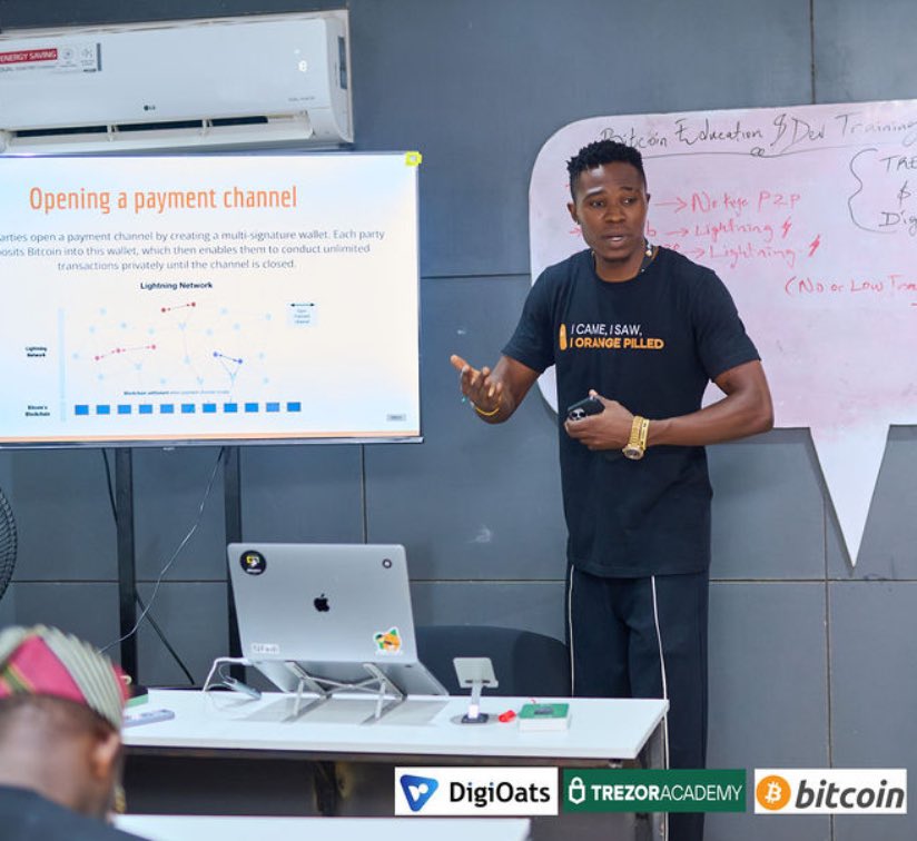 In Q1 2025, We built the Human-Layer of #Bitcoin. We contributed to the #Bitcoin Mining Research Docs, We optimized #Bitcoin Utilities by offering Plug &amp; Play Payment APIs and integrating with products to enable smooth Bitcoin experience for #Africans . I achieved this with my
