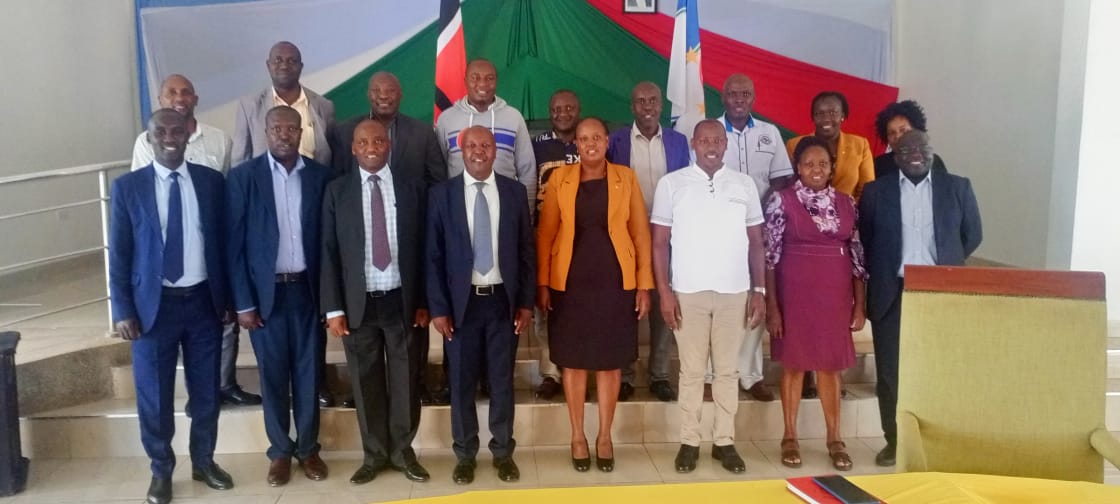 cohesion_values's tweet photo. The Directorate staff had the privilege of a courtesy call with the Deputy Governor of Bomet County, along with the Bomet team CECM, COS, CPSB, and Directors, to discuss the promotion and mainstreaming of national values and principles of governance.@036Bometcounty https://t.co/J8GsdupRHY