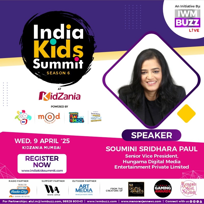 Welcoming #SouminiSridharaPaul As Esteemed Speaker At India Kids Summit Season 6 
<a href="/ssp10feb/">Soumini S Paul</a>

Powered by: <a href="/puntoonkids/">puntoonkids</a> | <a href="/MadOverDonuts/">Mad Over Donuts</a> | TMKOC Play School 

Co-powered by: <a href="/KidZaniaIndia/">KidZania India</a>

Radio Partner: <a href="/radiocityindia/">Radio City</a>

Support Partner: #WhiteApple

Outdoor Partner: #ArtMedia