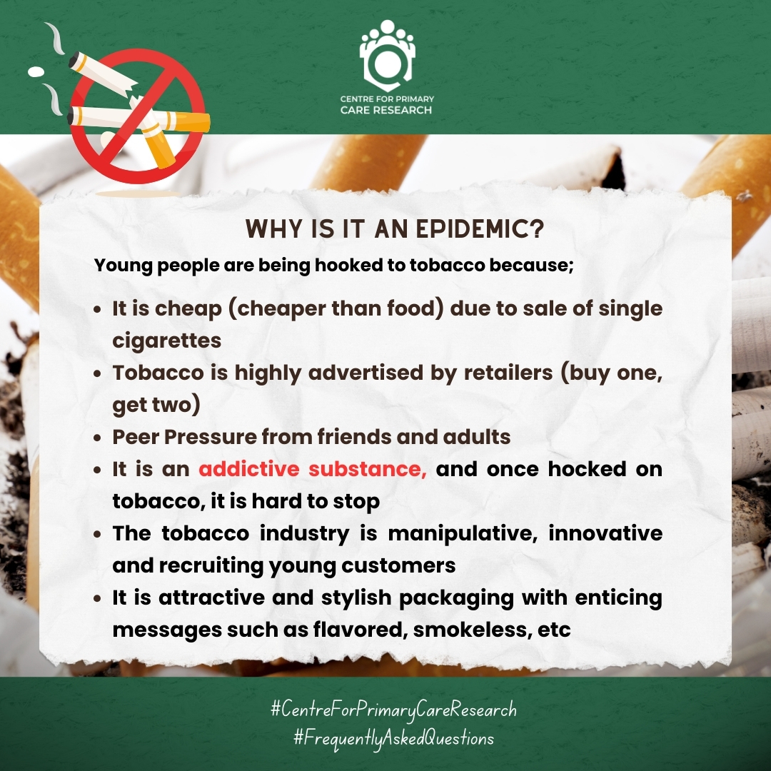 centre4primary's tweet photo. Most frequently asked question!

#CentreForPrimaryCareResearch
#TobaccoControl
#SaveZambiaFromTobacco
#WorldNoTobaccoDay
#AfricaNoTobacco
#NoTobacco
#Zambia
#SaveZambiaFromTobacco
#PassTheTobaccoControlBill https://t.co/ASauQlbDY5