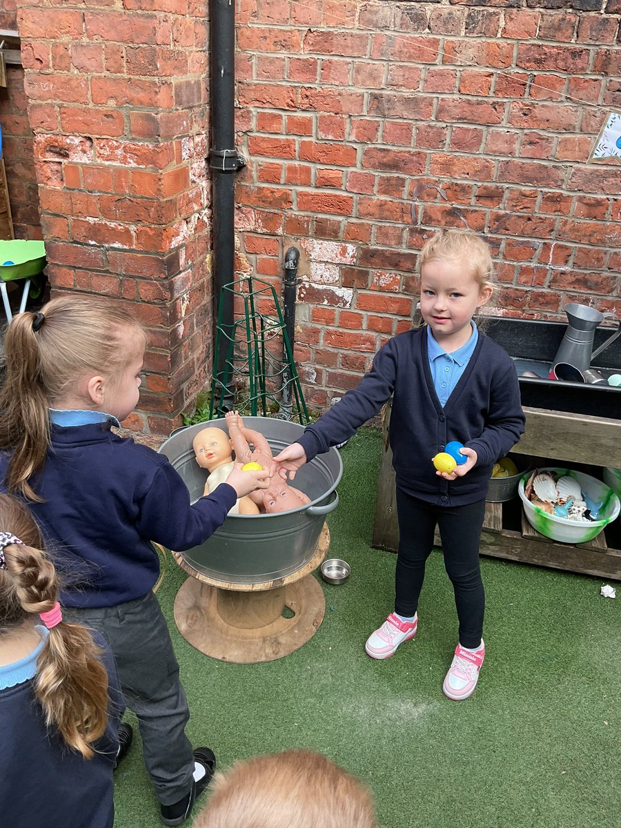 We went on an Easter egg number hunt today.