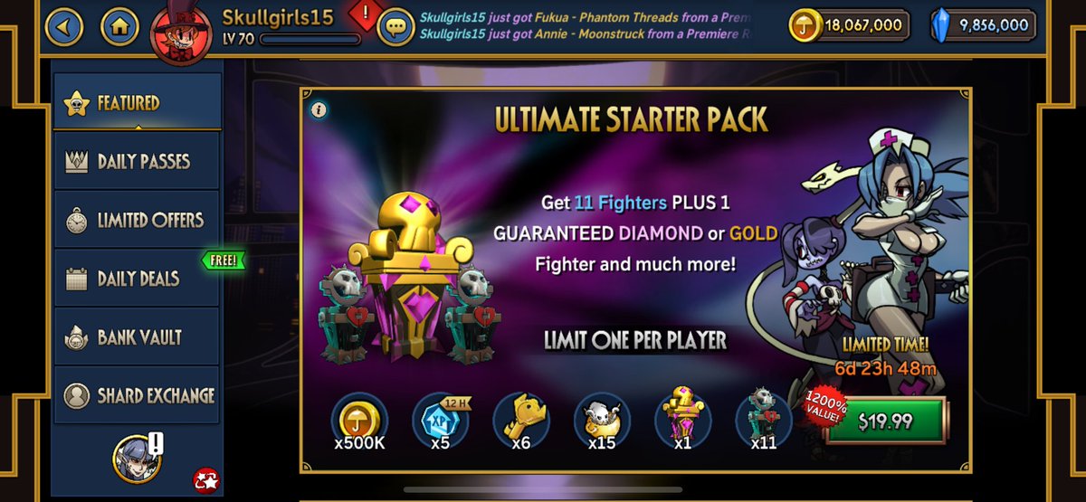 xmbie__'s tweet photo. SKULLGIRLS MOBILE LEAKS (Credit to @/muffindoh for their findings) #Skullgirls #SkullgirlsMobile https://t.co/Zm4DEsI4MS