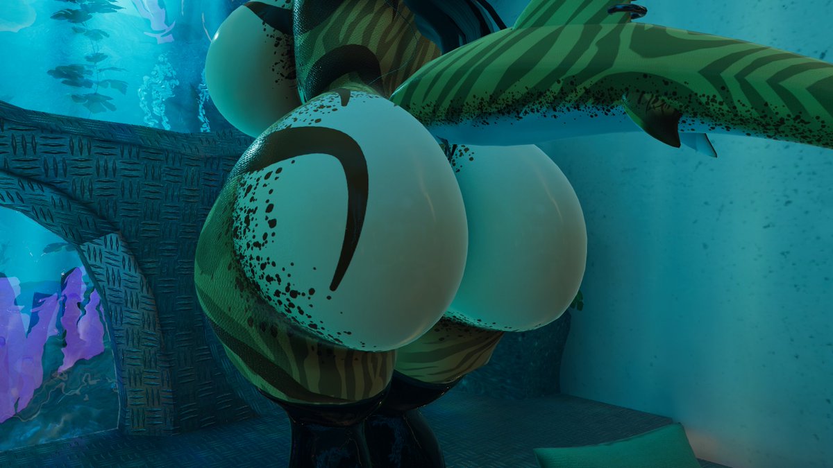Happy_Shark_VR's tweet photo. lil curious who like fat shark asses~ https://t.co/UZ0cEXzbgY