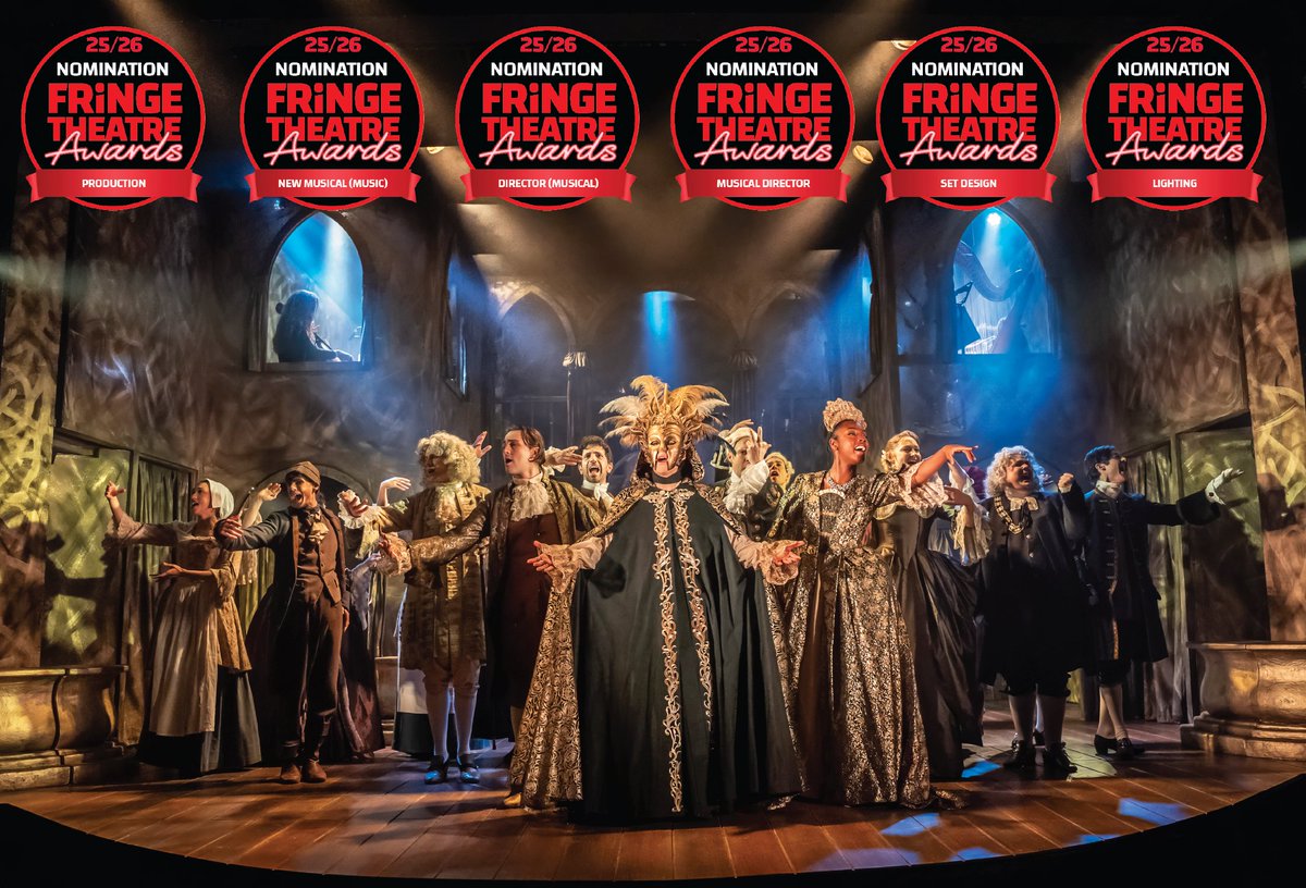 HUGEST CONGRATULATIONS to our client <a href="/stilettomusical/">StilettoMusical</a> at <a href="/CharingCrossThr/">CharingCrossTheatre</a> on being the 1st production to receive nominations from the newly launched Fringe Theatre Awards - and it's a magnificent 6!
Best Production
New Musical Tim Luscombe, Matthew Wilder
Director (Musical) David