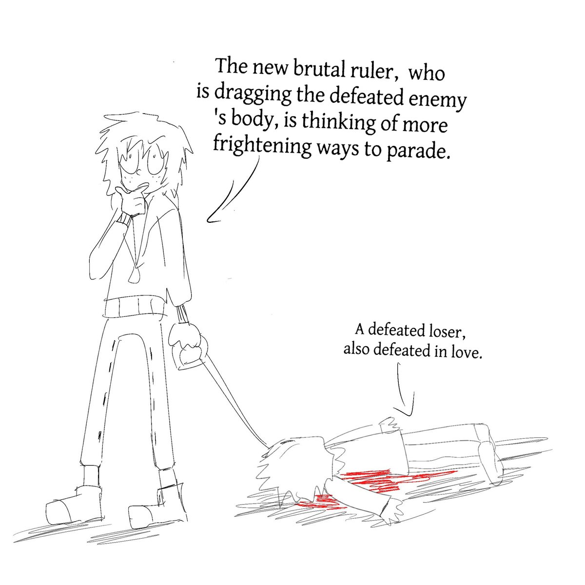 amooooooo042029's tweet photo. #onewheatmark 
#onewheatmarkfansart
Mike:i kill everything especially will!😡 https://t.co/O9F3f6TGZu