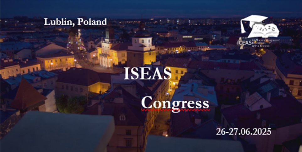 Abstract presentation deadline for the ISEAS CONGRESS is extended until April 15th!

Don’t miss the opportunity to meet old and new friends, get your abstract published, connect with specialists in the field didactic &amp; enjoy the beauty of Lublin!