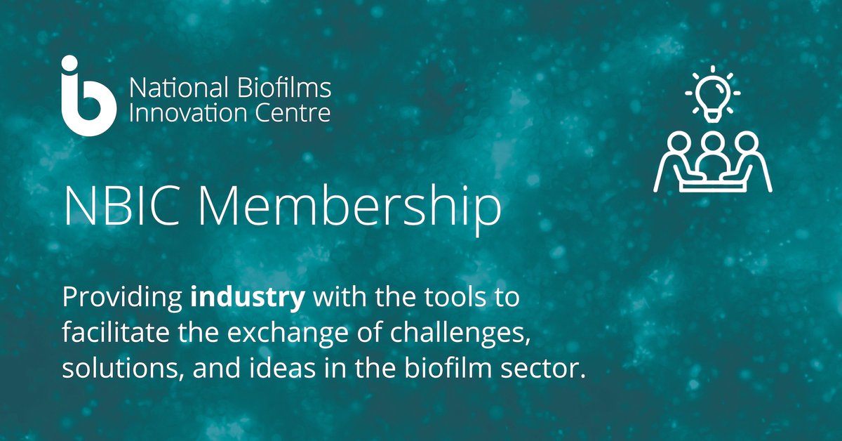 ⭐NBIC industry membership provides valuable support and exclusive access to a range of specialised services to facilitate the exchange of challenges, solutions, and ideas in the #biofilm sector.

Become a member ➡️biofilms.ac.uk/membership 

#biofilms