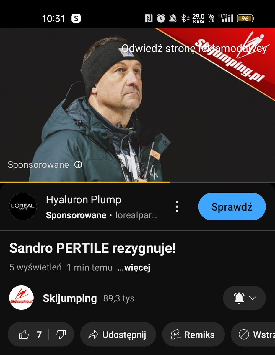 jeszcze nigdy tak szybko nie weszłam w powiadomienie #skijumingfamily