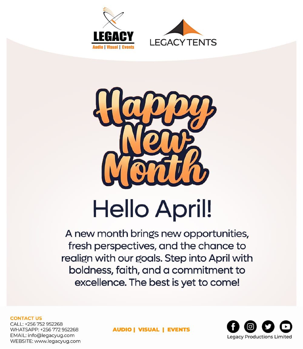 LegacyPro256's tweet image. New month, new beginnings! Wishing you a month filled with love, laughter, and adventure! #HappyNewMonth #LegacyProductions