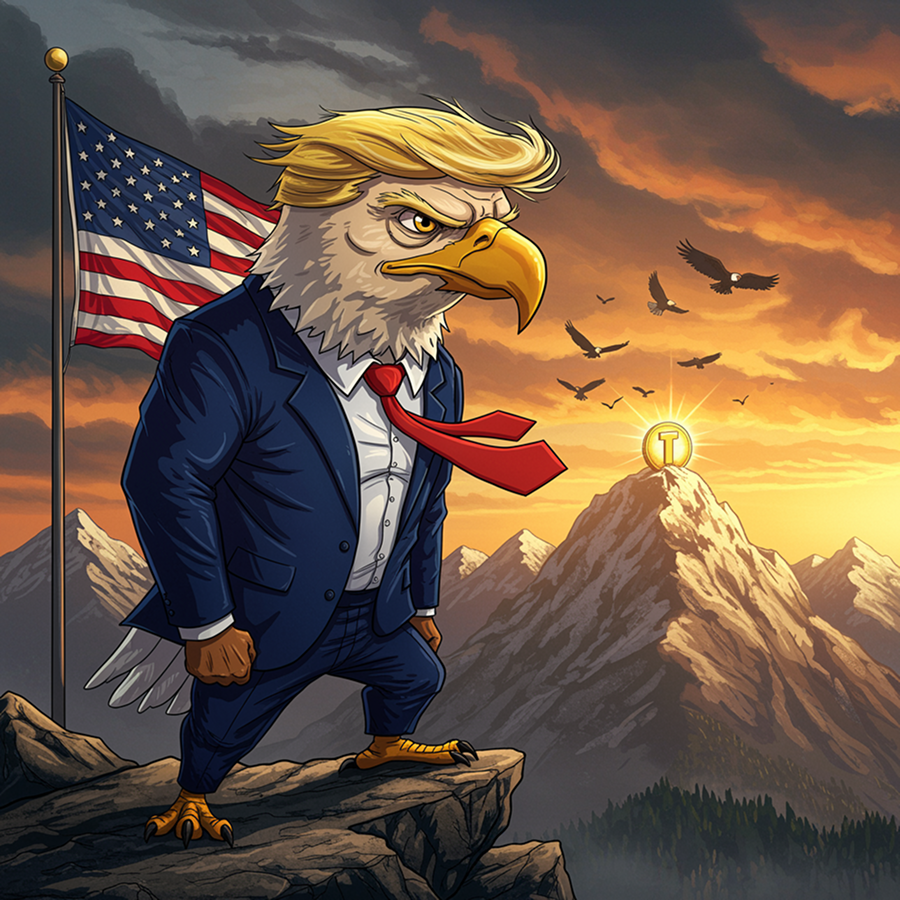 Treagle_meme's tweet photo. $TRE stays on top, always 🦅

#Treagle #Trump https://t.co/MDe4LJ88ys