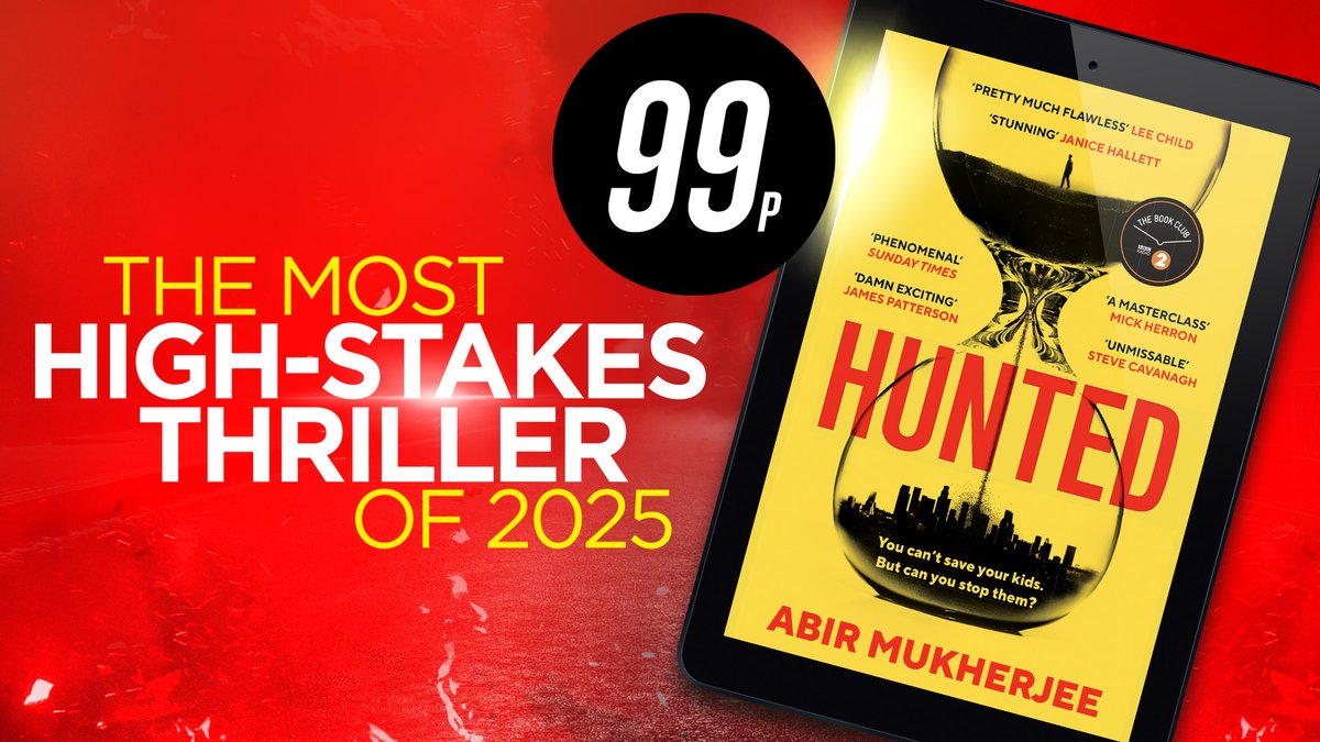 A Sunday Times Book of the Month. A Thriller. of the Year in the Washington Post. A Waterstones Thriller of the Month. Currently up for Thriller of the Year at the British Book Awards.
You can get it for 99p here: bit.ly/4chjsSE
I'm crying.
