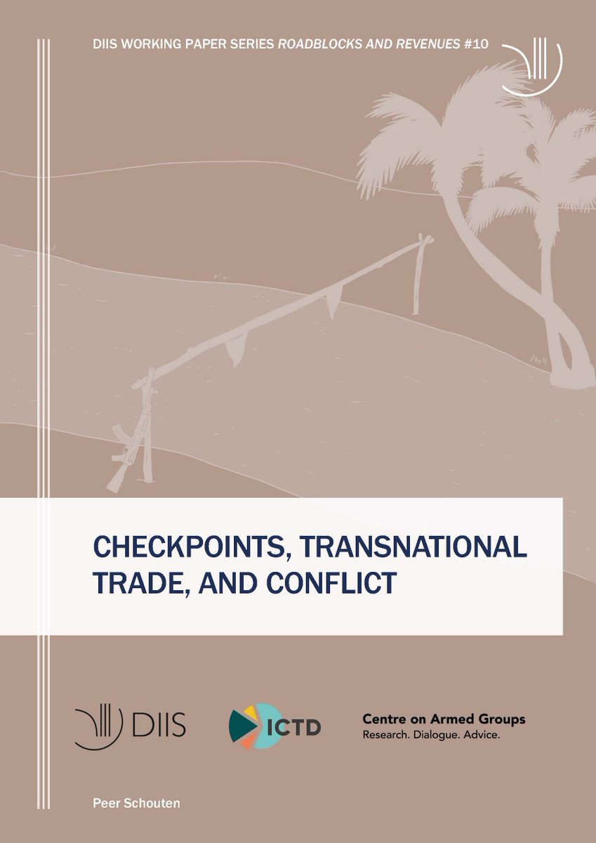 New publication alert!
🧵 Checkpoints, Transnational trade, and Conflict: How armed groups turn transnational trade into profits (and why it matters).