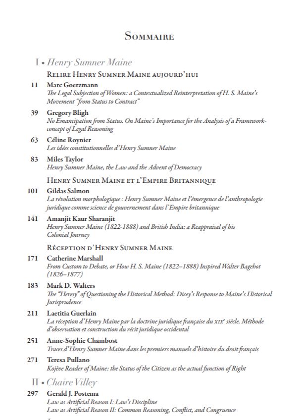 🚨Droit &amp; Philo vol. 16 : Henry Sumner Maine, aux sources du droit🚨