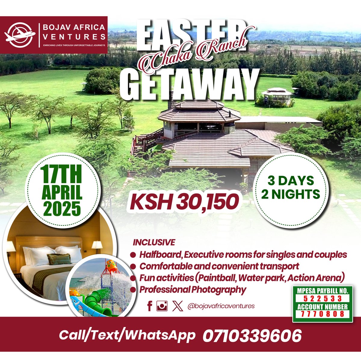 bojavafrica's tweet photo. Spice up your April with an adventure to Chaka. Call/Text/WhatsApp 0710339606 for a space today. https://t.co/RaVmAWbJbD https://t.co/a5YChIDU1O