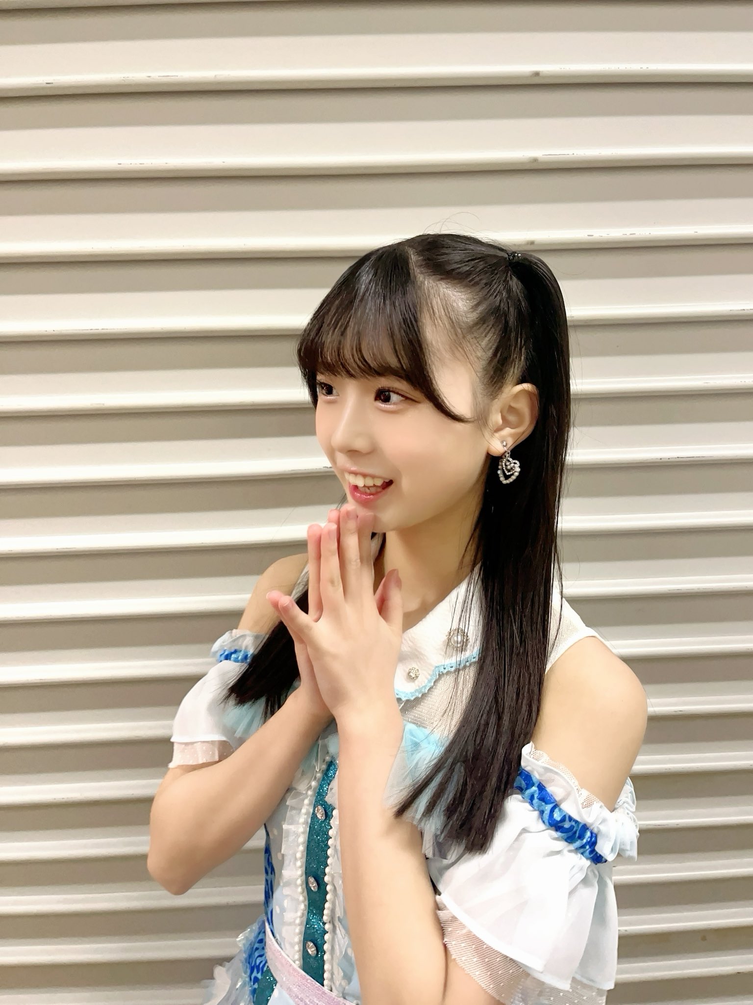 NMB48 TeamBⅡ坂本理紗生写真直筆サイン入り
