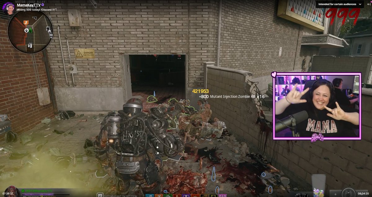 We did it! I hit MAX ROUND 999 on Liberty Falls! The 21st person in the world and first woman on ZWR! HUGE W! 💜#callofduty #codzombies #codzombiesqueen #bo6zombies #zwr