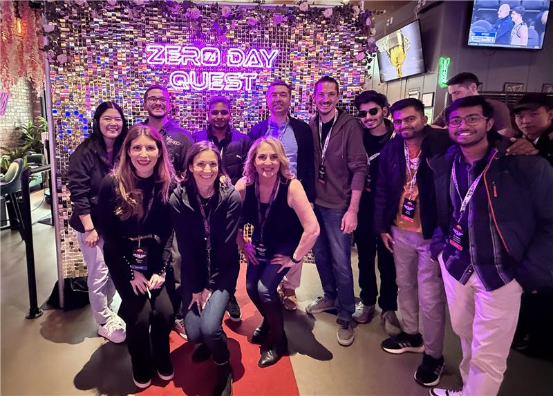 We officially kicked off the Microsoft Zero Day Quest Onsite Hacking Event with a welcome reception! Security researchers from around the world gathered for an evening of connection and conversation over dinner, drinks, and games.
 
We're incredibly grateful to all the