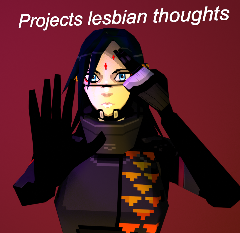 Falke casts Gay Beam.
You will now think of girls kissing