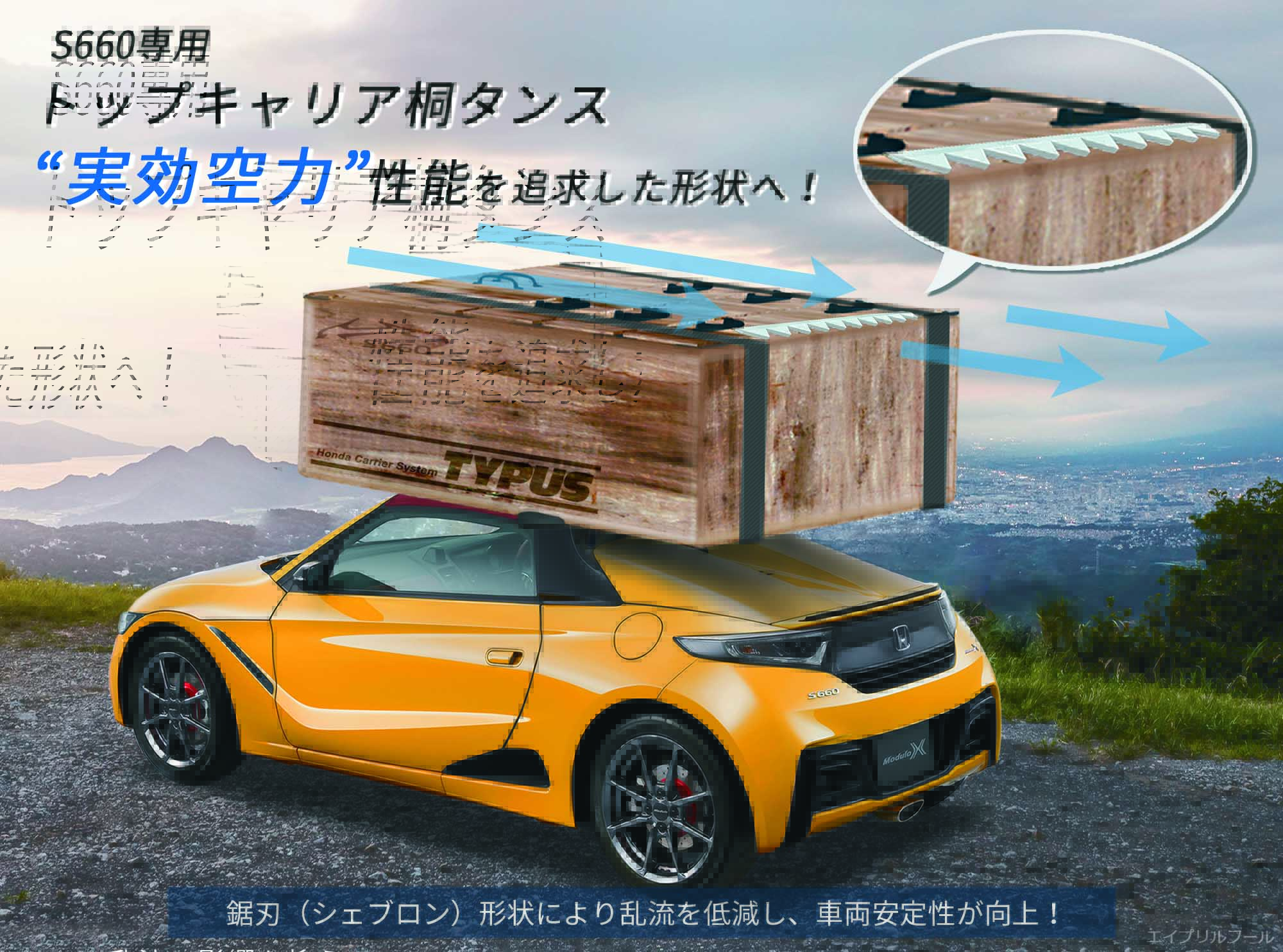 S660の純正トップキャリアが出てますね・・・ s660 純正トップ 