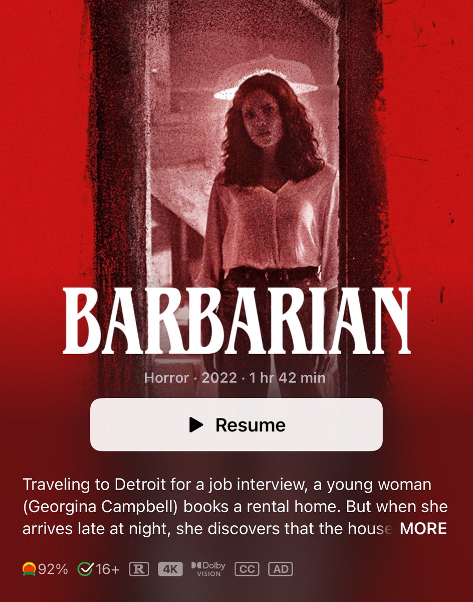 HighDefDiscNews.com (@highdefdiscnews) on Twitter photo How is it the 2022 Zach Cregger film BARBARIAN never ever got a Blu-ray release, let alone a 4K UHD Blu-ray? It’s a modern horror classic. I have it digitally in #4K but I think this movie merits a #PhysicalMedia release. <a href="/20thcentury/">20th Century Studios</a> you need to license out to boutique labels!! How is it the 2022 Zach Cregger film BARBARIAN never ever got a Blu-ray release, let alone a 4K UHD Blu-ray? It’s a modern horror classic. I have it digitally in #4K but I think this movie merits a #PhysicalMedia release. <a href="/20thcentury/">20th Century Studios</a> you need to license out to boutique labels!!