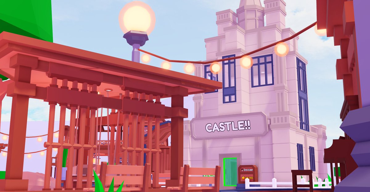 deviizer's tweet image. Castle I built
#Roblox #RobloxDev