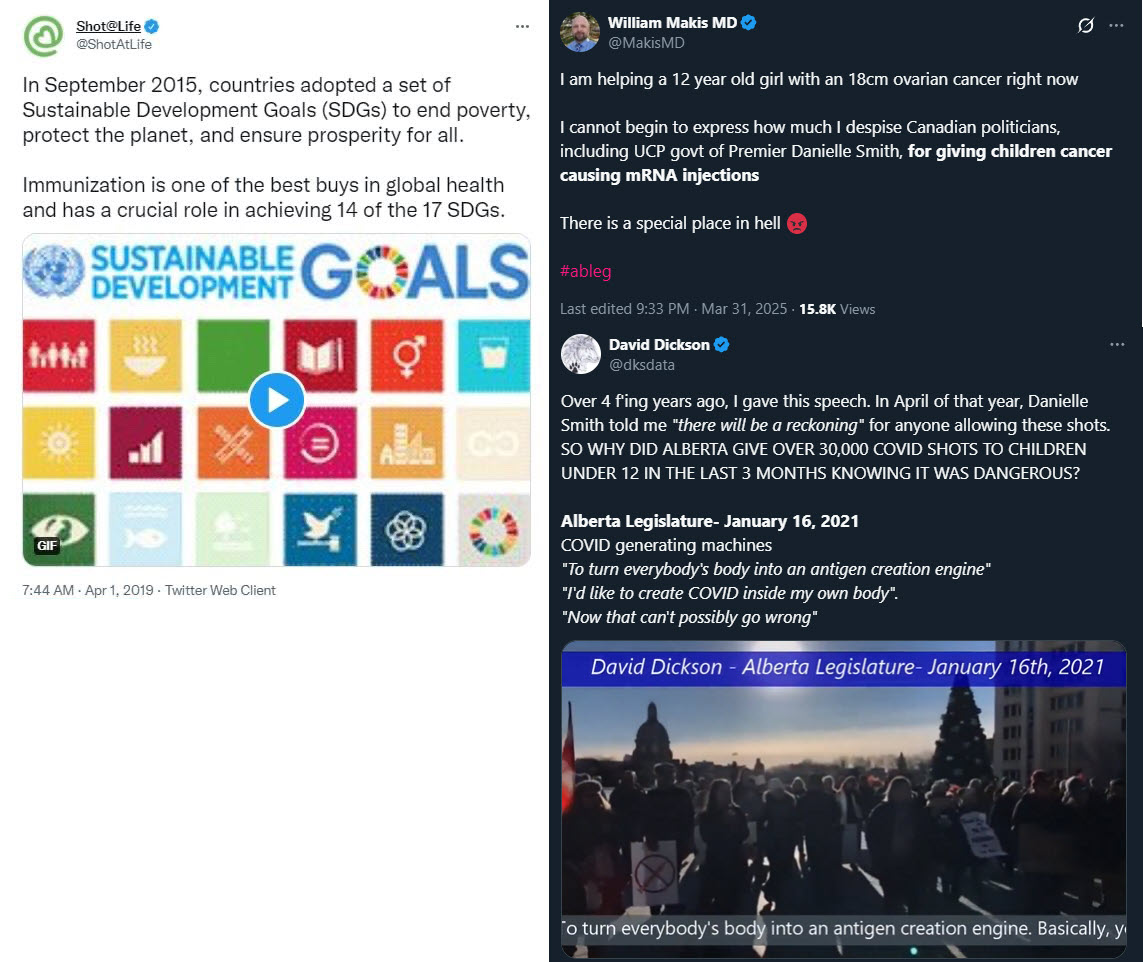 nualanichols's tweet photo. @MaximeBernier This is where the #UNparty were supposed to Stand On Guard
The @UN and Agenda still demands and expect 14 of the 17 SDGs to be accompanied by toxic injections
They are still married to The Agenda
https://t.co/V6JJWNAHJm #AGENDA666 #NoAmnesty #NoMercy
https://t.co/a7Hwp85uxO https://t.co/q5hYzodckv