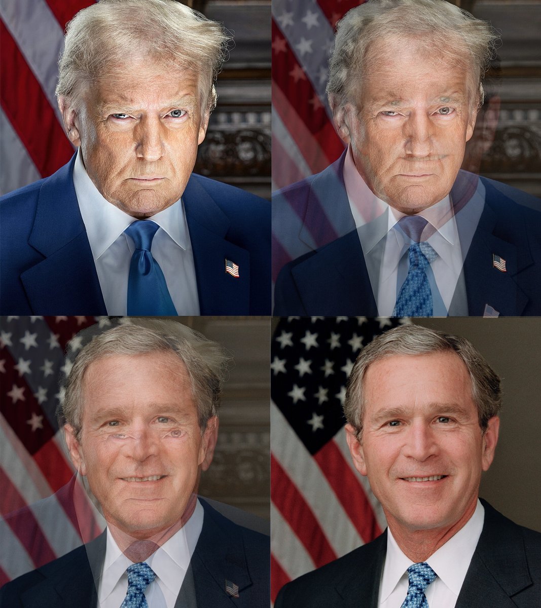 Trump over the last month