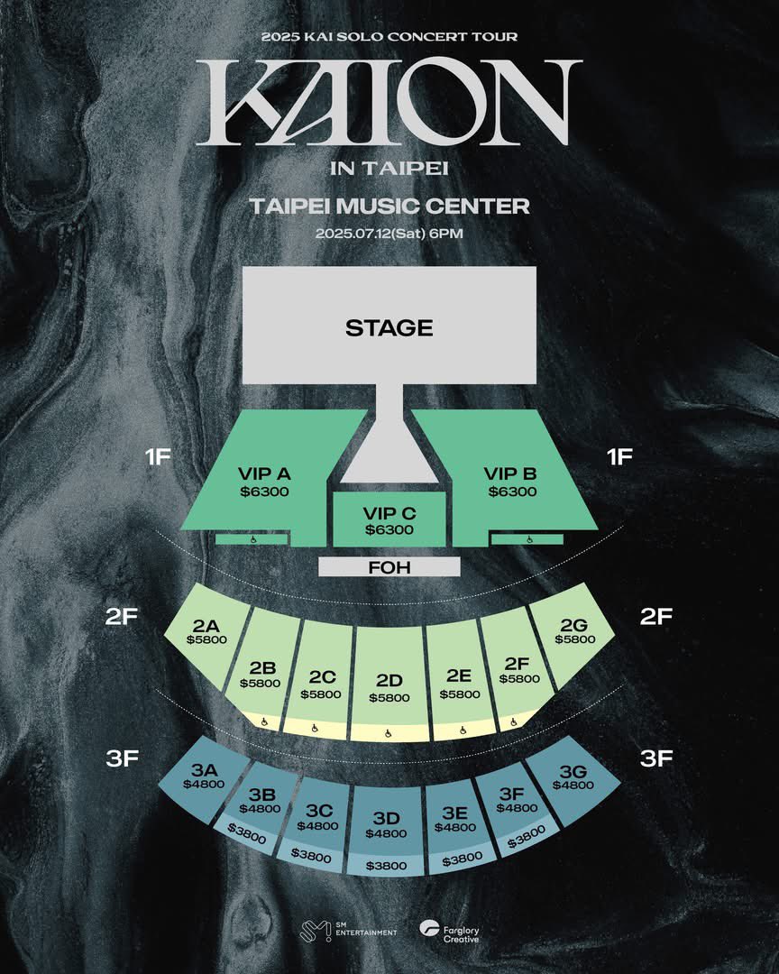 INFO ℹ️ | 250401 #KAI Solo Concert Tour <KAION> in Taipei