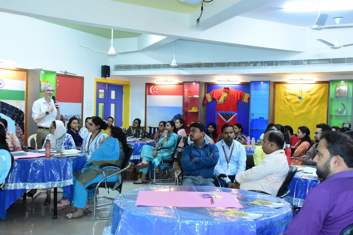 SAI_Edu_In's tweet image. On 25 March 2025, Class-I educators participated in the second day of the Teachers&apos; Development Program, facilitated by the esteemed Mr. John Snell.
#learntounlearn