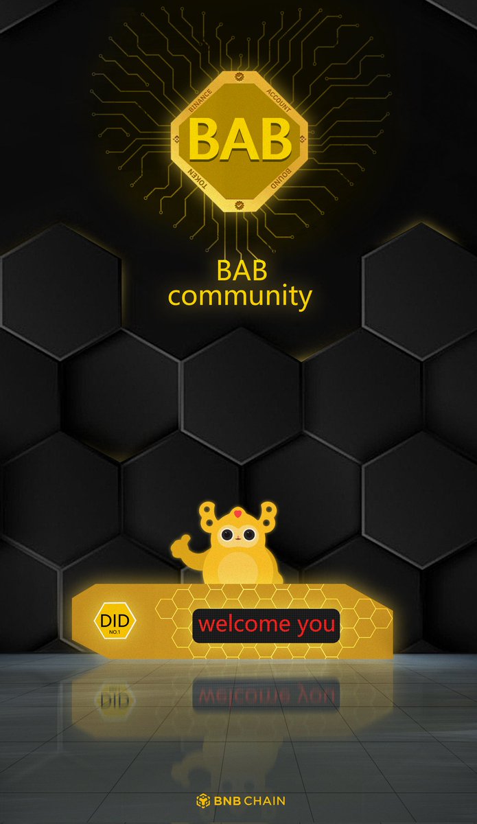 BNB Chain战略注资BAB生态 10万美元流动性激励助力CEX上市及DID赛道发展

【全球区块链快讯】 4月1日，全球领先公链BNB Chain宣布，为持续巩固生态系统流动性优势，将向去中心化身份（DID）赛道新锐项目BAB（BABT生态代币meme）提供价值10万美元的CEX上市流动性专项激励。该资金源自BNB