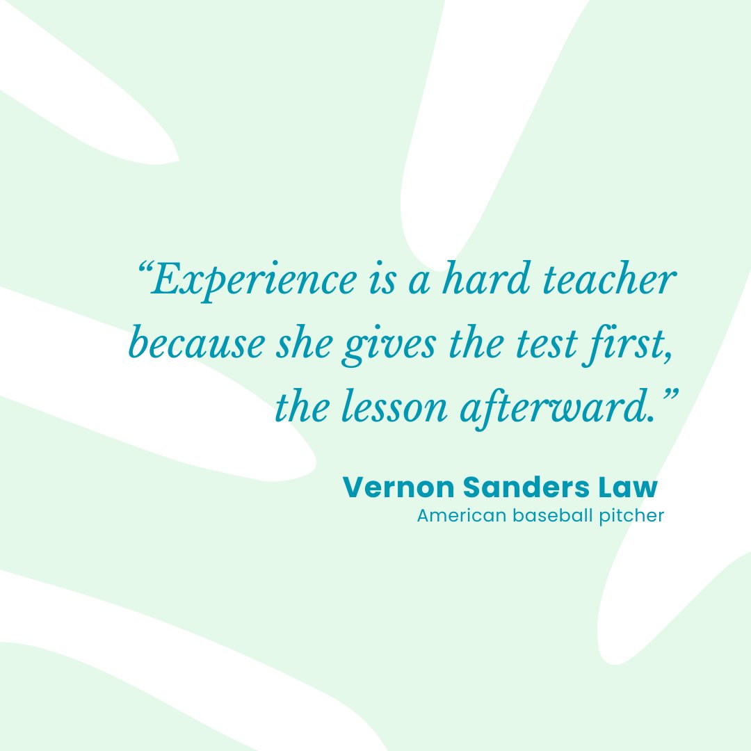 shelmaki's tweet photo. The experience we gain from life is key to our growth!

#LifeQuote #Experience #QuoteOfTheDay https://t.co/oCSWkQO86M