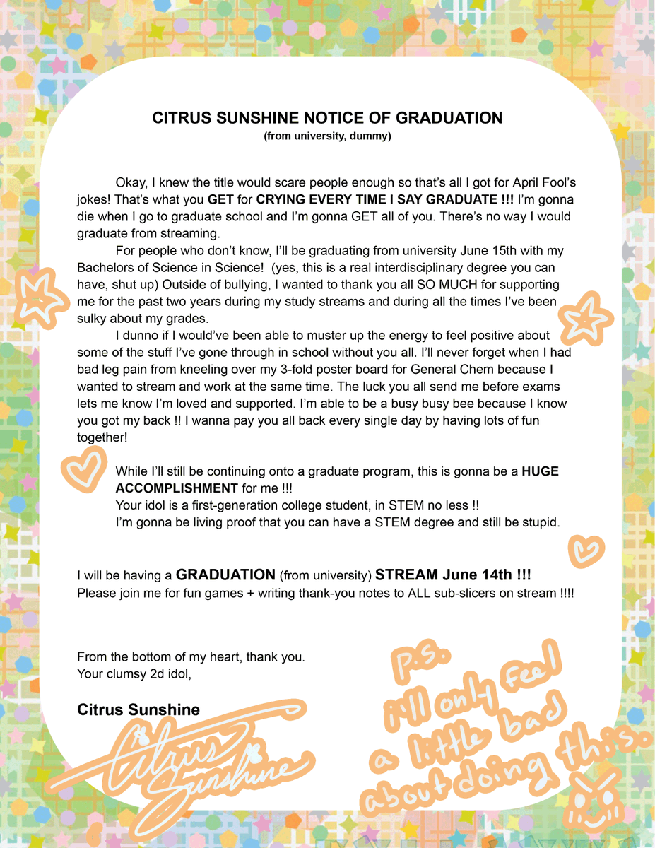 citrus sunshine 🍊 clumsy 2d idol !!! tweet media