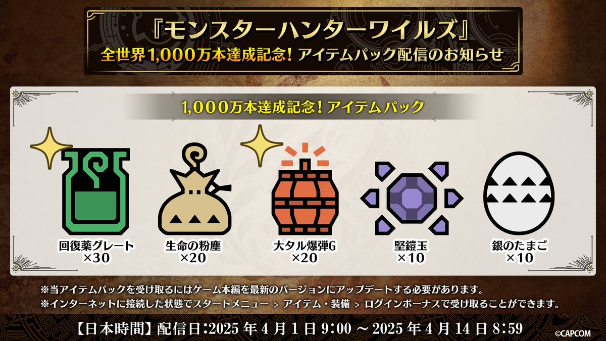 【激レア】モンハングッズ詰め合わせ カプコン限定品】モンスターハンター:ワールド 回復薬ボトル