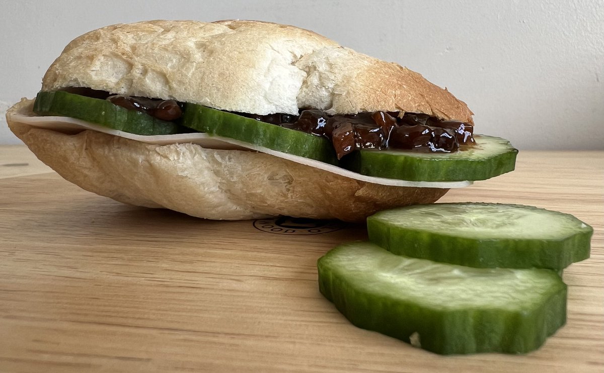 Introducing the Cucumber Dadswich 

For Dads Who just want a sandwich &amp; a sit down 

Taking one &amp; two Ends of the loaf for the team.

Single-handedly Lowering family Food waste one knobby, crust, heel at a time.

If you know you know

#Dadswich #Awfulapril #Lent #Aprilfoolsday