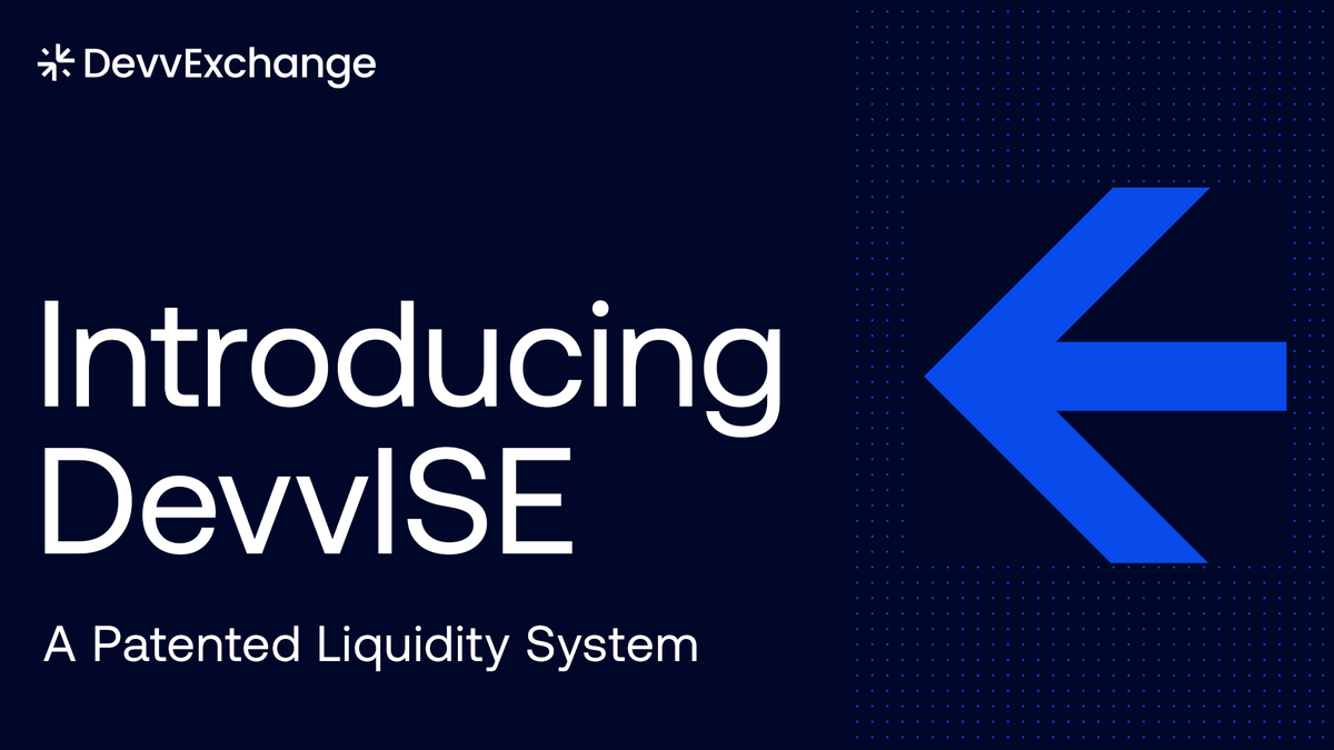 isipdave's tweet image. @DevvExchange is introducing #DevvISE  a platform that combines a flexible liquidity system with an adaptable digital asset payment structure.